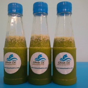 Nuoc cham muoi ot xanh