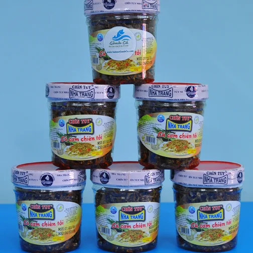 Cá Cơm Chiên Tỏi