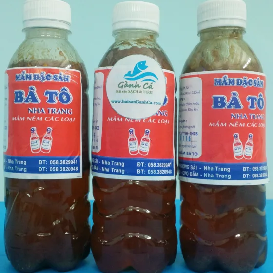 Mắm Nêm Pha sẵn bà Tô – chợ Đầm Nha Trang
